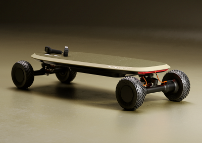 Fliteskate – Electric Skateboard. Industrial Design and Development